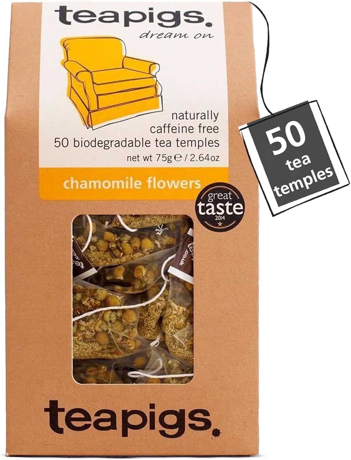 teapigs Chamomile Tea (50 bags)